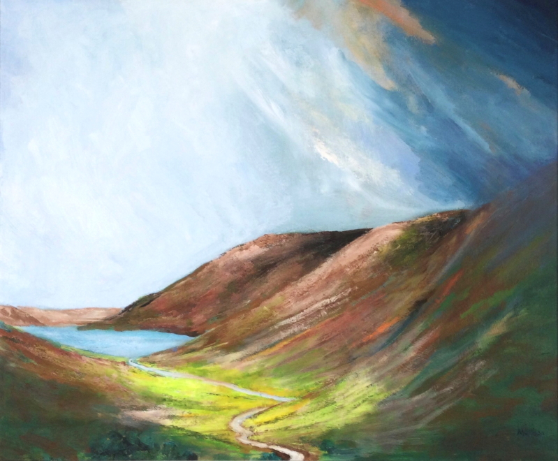 'The Road to Loch Maree' by artist Michael Murison